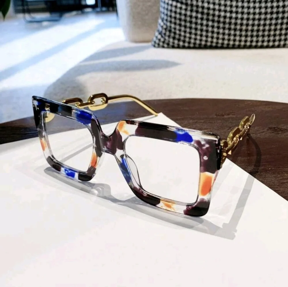 NEW Multicolor Chain Fashion Glasses